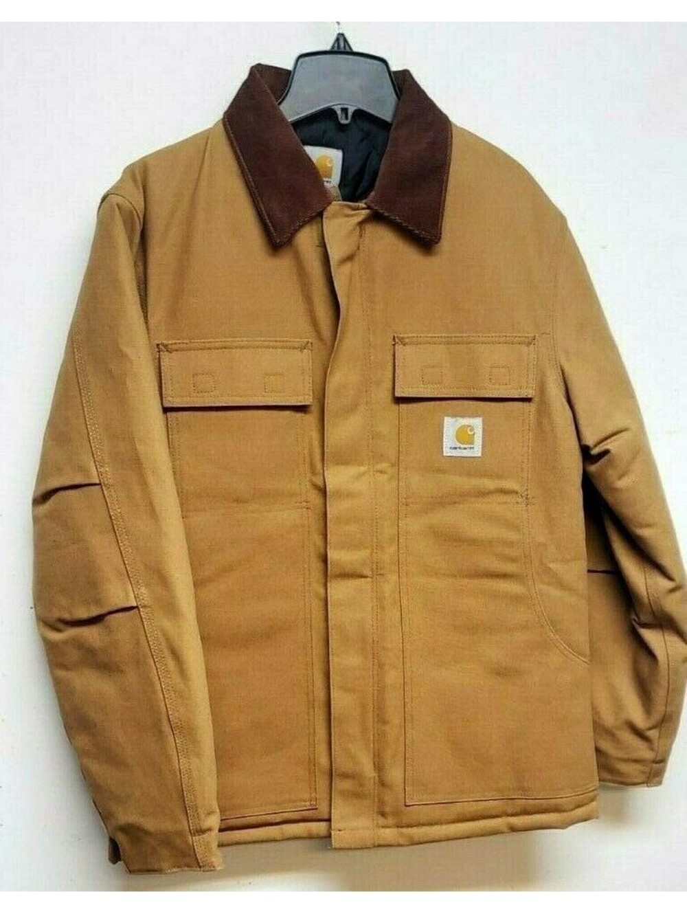 Carhartt Mens C003 Loose Fit Firm Duck Insulated Traditional Coat XLT XL Tall